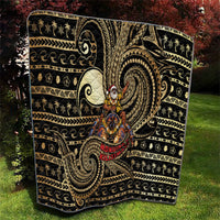 Niue Christmas Quilt Santa Riding Coconut Crab DT05 - Polynesian Pride