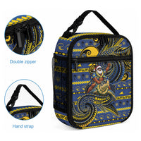 Tokelau Christmas Lunch Bag Santa Riding Sea Turtle DT05 - Polynesian Pride