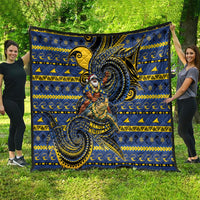 Tokelau Christmas Quilt Santa Riding Sea Turtle DT05 - Polynesian Pride