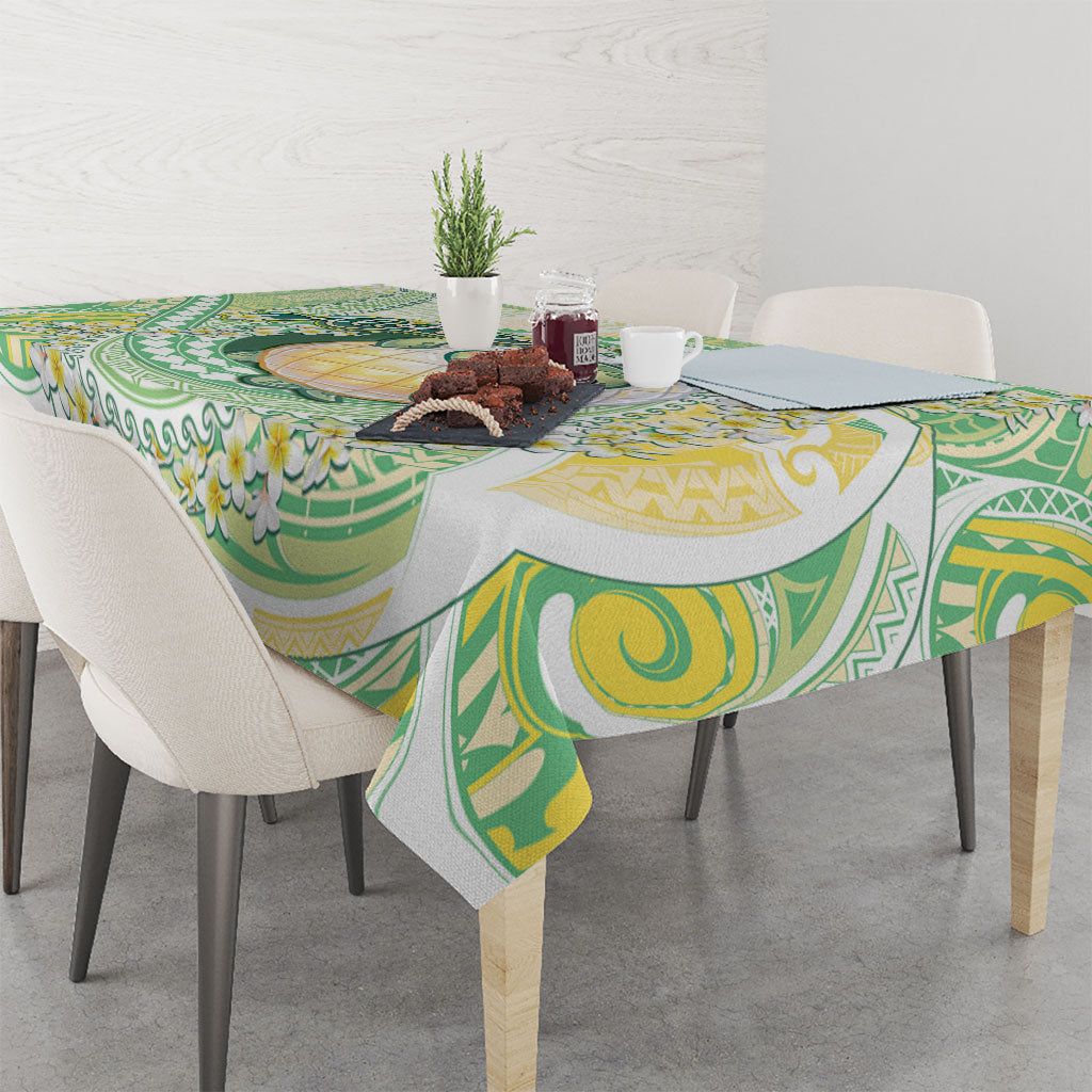 Hawaii Pineapple Tablecloth Cute Cosplay Turtle Plumeria Spiral DT05 - Polynesian Pride