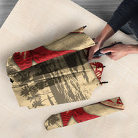 Tonga Language Week Umbrella Tribal Cross Ngatu Floral Pattern