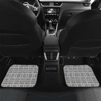 Mabuhay Philippines Festival Car Mats Philippine Eagle Sun Three Stars Barong Pattern DT05 Set 2pcs - Back Gray - Polynesian Pride