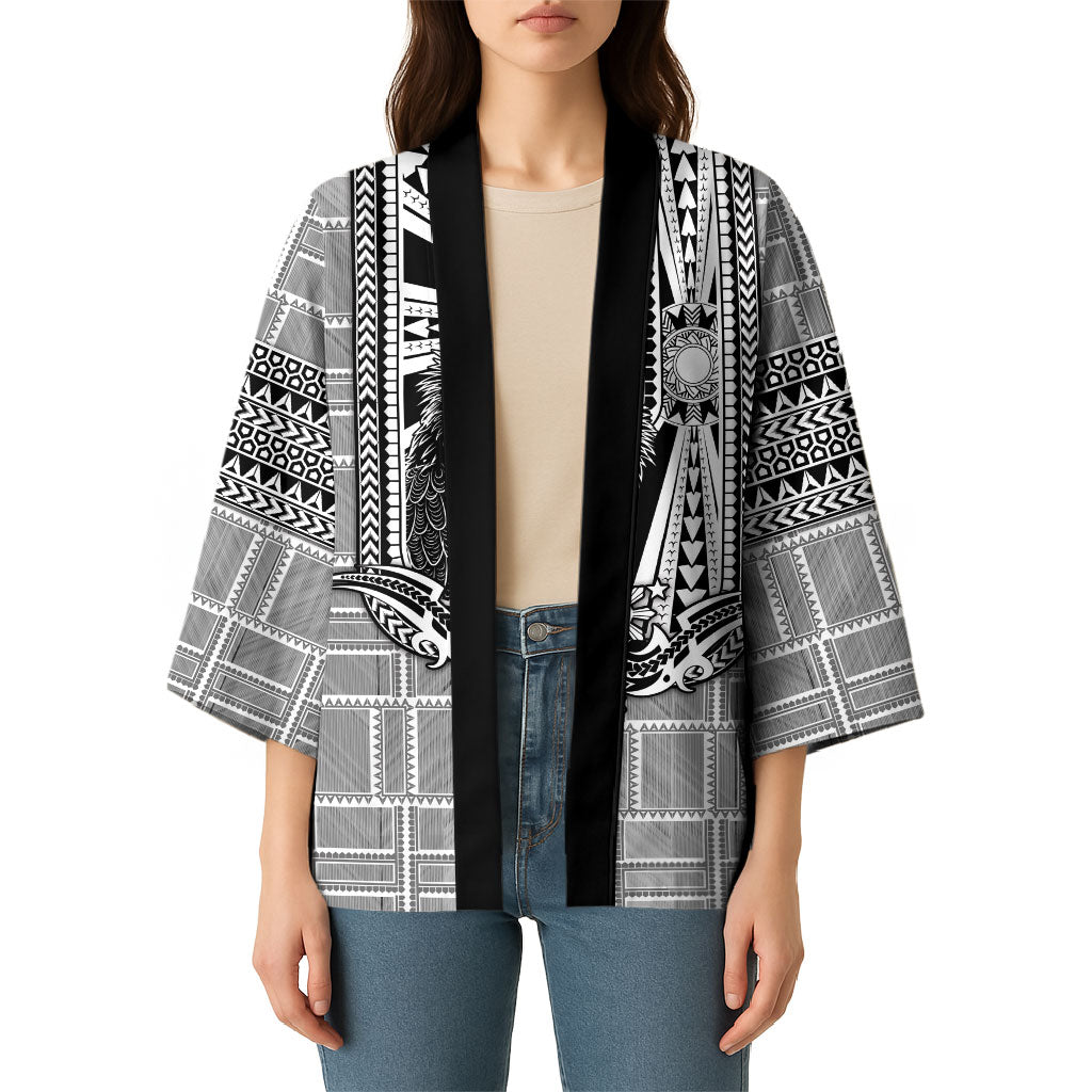 Mabuhay Philippines Festival Kimono Philippine Eagle Sun Three Stars Barong Pattern DT05 - Polynesian Pride