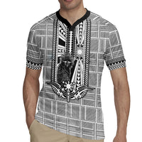 Mabuhay Philippines Festival Rugby Jersey Philippine Eagle Sun Three Stars Barong Pattern DT05 - Polynesian Pride