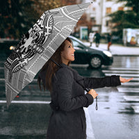 Mabuhay Philippines Festival Umbrella Philippine Eagle Sun Three Stars Barong Pattern DT05 - Polynesian Pride