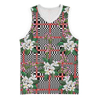 Red Binakol Motifs With Jasminum Sambac Basketball Jersey Mabuhay Philippines Festival DT05 Unisex Red - Polynesian Pride