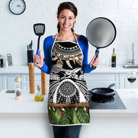 Polynesia Maui Black Tattoo Inspired Apron Tropical Leaf Skirt Costume DT05 - Polynesian Pride