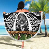 Polynesia Maui Black Tattoo Inspired Beach Blanket Tropical Leaf Skirt Costume DT05 - Polynesian Pride