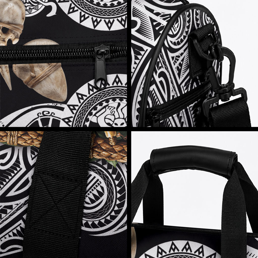 Polynesia Maui Black Tattoo Inspired Duffle Bag Tropical Leaf Skirt Costume DT05 - Polynesian Pride