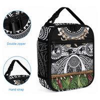 Polynesia Maui Black Tattoo Inspired Lunch Bag Tropical Leaf Skirt Costume DT05 - Polynesian Pride