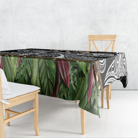 Polynesia Maui Black Tattoo Inspired Tablecloth Tropical Leaf Skirt Costume DT05 - Polynesian Pride
