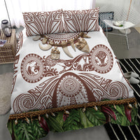 Polynesia Maui Umber Tattoo Inspired Bedding Set Tropical Leaf Skirt Costume DT05 - Polynesian Pride
