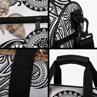 Polynesia Maui White Tattoo Inspired Duffle Bag Tropical Leaf Skirt Costume DT05 - Polynesian Pride