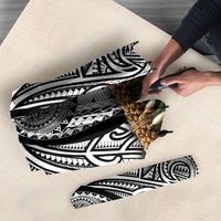 Polynesia Maui White Tattoo Inspired Umbrella Tropical Leaf Skirt Costume DT05 - Polynesian Pride