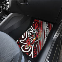 Personalised Maori Language Week Car Mats Ake Ake Ake Tribal Patterns
