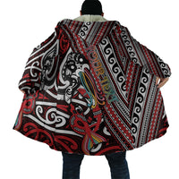 Personalised Maori Language Week Cloak Ake Ake Ake Tribal Patterns