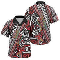 Personalised Maori Language Week Family Matching Tank Maxi Dress and Hawaiian Shirt Ake Ake Ake Tribal Patterns