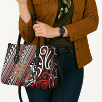 Maori Language Week Leather Bag Ake Ake Ake Tribal Patterns