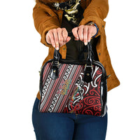 Maori Language Week Shoulder Handbag Ake Ake Ake Tribal Patterns
