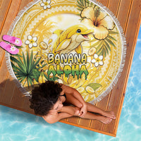 Hawaii Banana Dolphin Beach Blanket Cute Cosplay Naiʻa Fish Tribal Patterns DT05 - Polynesian Pride