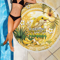 Hawaii Banana Dolphin Beach Blanket Cute Cosplay Naiʻa Fish Tribal Patterns DT05 - Polynesian Pride
