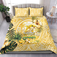 Hawaii Banana Dolphin Bedding Set Cute Cosplay Naiʻa Fish Tribal Patterns DT05 - Polynesian Pride