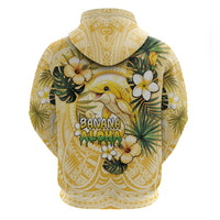 Hawaii Banana Dolphin Hoodie Cute Cosplay Naiʻa Fish Tribal Patterns DT05 - Polynesian Pride