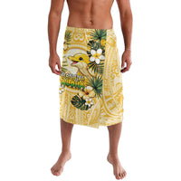 Hawaii Banana Dolphin Lavalava Cute Cosplay Naiʻa Fish Tribal Patterns DT05 Yellow - Polynesian Pride