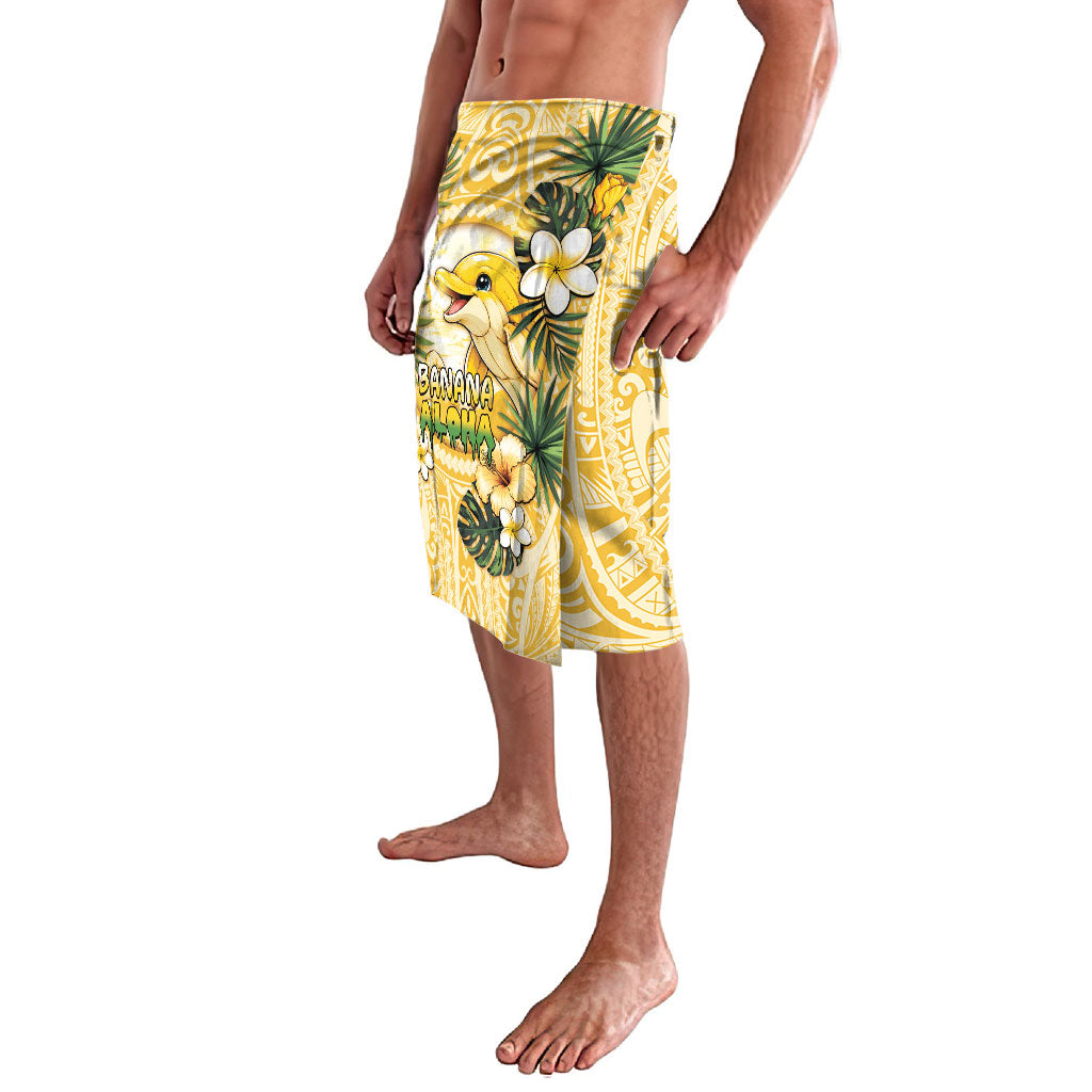 Hawaii Banana Dolphin Lavalava Cute Cosplay Naiʻa Fish Tribal Patterns DT05 - Polynesian Pride