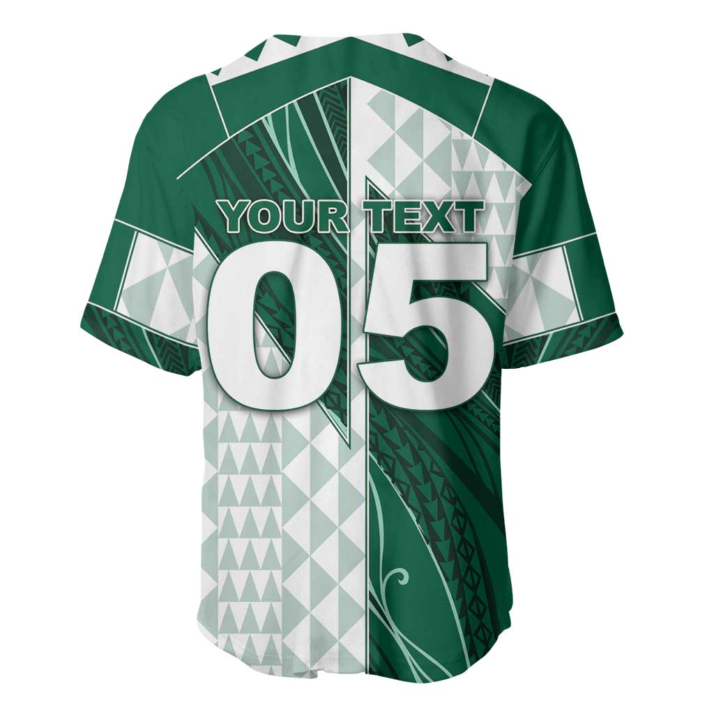 Custom Hawaii Volleyball Baseball Jersey Shaka Aloha Hand
