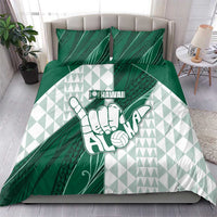 Hawaii Volleyball Bedding Set Shaka Aloha Hand DT05 - Polynesian Pride