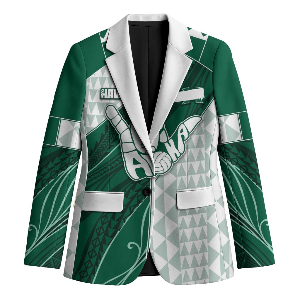 Custom Hawaii Volleyball Blazer Shaka Aloha Hand
