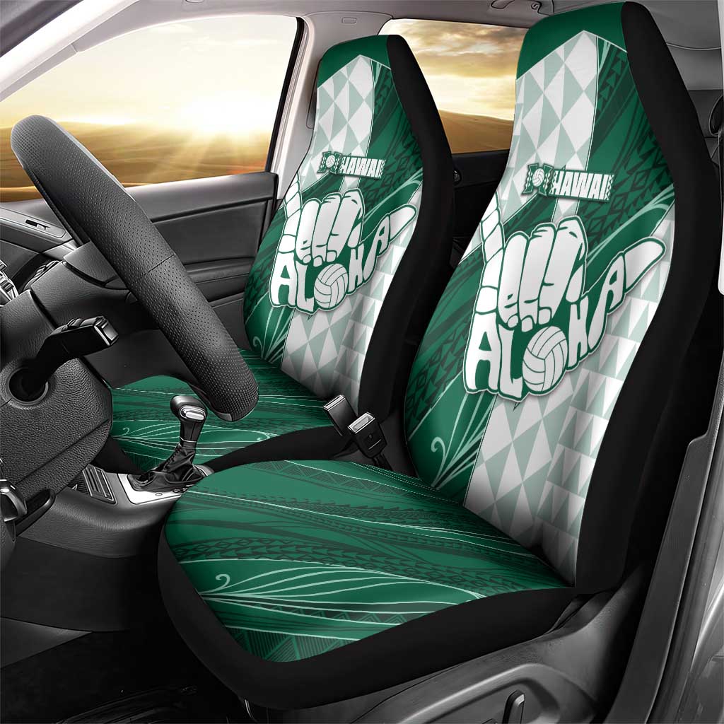 Hawaii Volleyball Car Seat Cover Shaka Aloha Hand