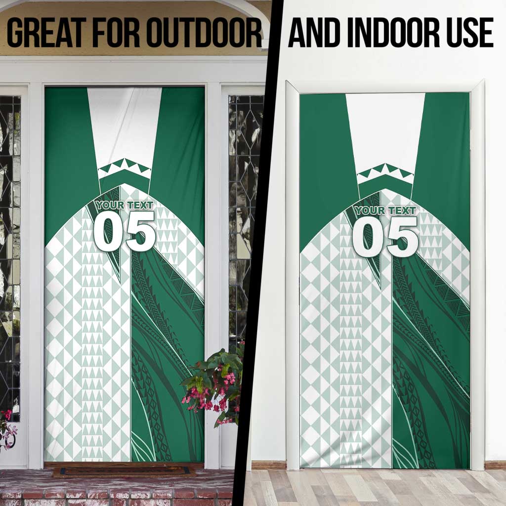 Custom Hawaii Volleyball Door Cover Shaka Aloha Hand DT05 - Polynesian Pride