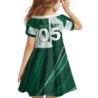 Custom Hawaii Volleyball Family Matching Short Sleeve Bodycon Dress and Hawaiian Shirt Shaka Aloha Hand DT05 - Polynesian Pride