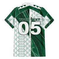 Custom Hawaii Volleyball Family Matching Summer Maxi Dress and Hawaiian Shirt Shaka Aloha Hand DT05 - Polynesian Pride