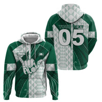 Custom Hawaii Volleyball Hoodie Shaka Aloha Hand DT05 - Polynesian Pride