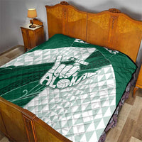 Hawaii Volleyball Quilt Shaka Aloha Hand