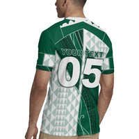 Custom Hawaii Volleyball Rugby Jersey Shaka Aloha Hand