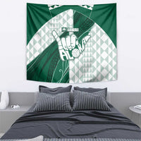 Hawaii Volleyball Tapestry Shaka Aloha Hand DT05 - Polynesian Pride