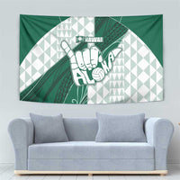 Hawaii Volleyball Tapestry Shaka Aloha Hand DT05 - Polynesian Pride