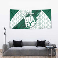 Hawaii Volleyball Tapestry Shaka Aloha Hand DT05 - Polynesian Pride