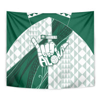 Hawaii Volleyball Tapestry Shaka Aloha Hand DT05 - Polynesian Pride