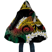 Piko Hawaiian Cloak Gradient Spiral Plumeria Tribal Patterns