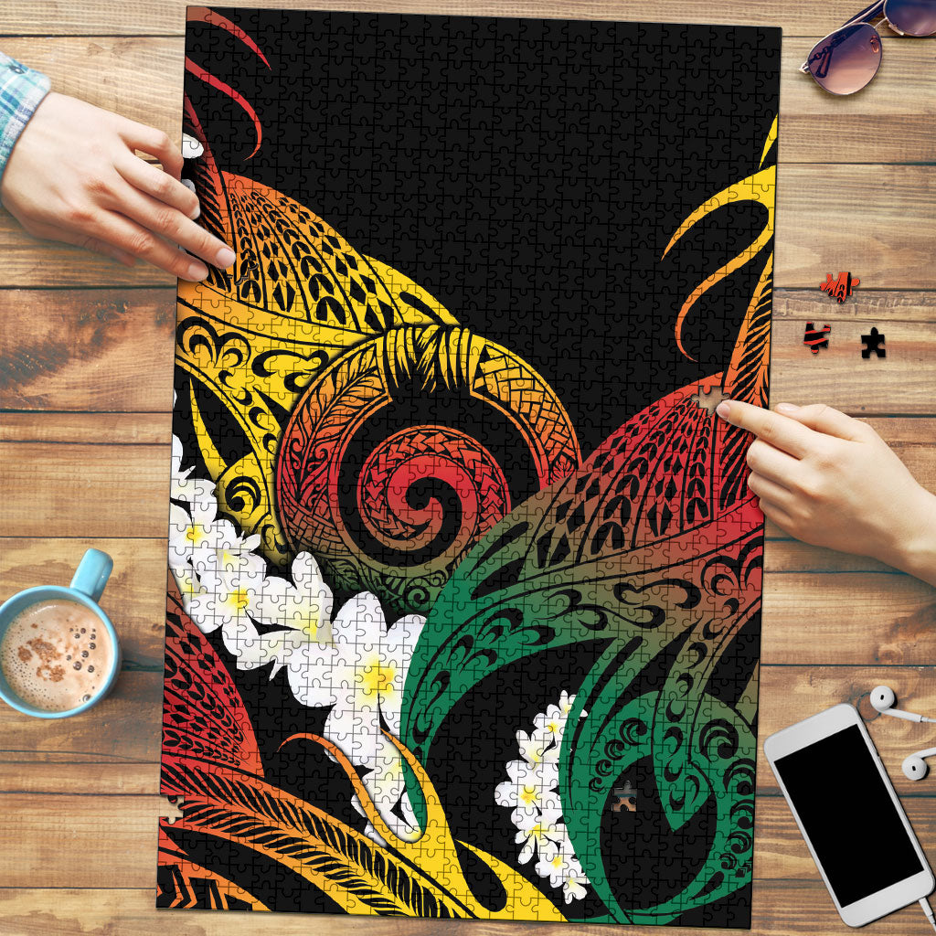 Piko Hawaiian Puzzle Gradient Spiral Plumeria Tribal Patterns