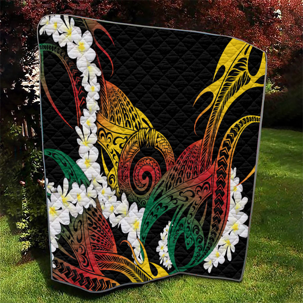 Piko Hawaiian Quilt Gradient Spiral Plumeria Tribal Patterns