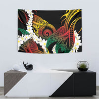 Piko Hawaiian Tapestry Gradient Spiral Plumeria Tribal Patterns