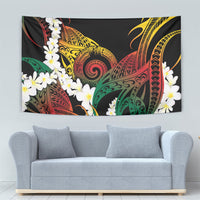 Piko Hawaiian Tapestry Gradient Spiral Plumeria Tribal Patterns