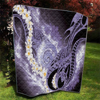 Piko Hawaiian Quilt Purple Galaxy Spiral Plumeria Tribal Patterns