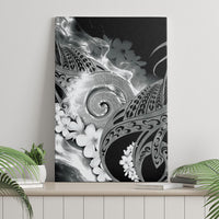 Piko Hawaiian Canvas Wall Art Monochrome Galaxy Spiral Plumeria Tribal Patterns